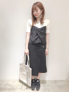 かなみさん（レディース・156cm）の夏コーディネート