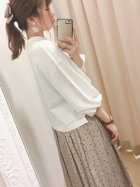 かなみさん（レディース・156cm）の夏コーディネート