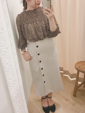 かなみさん（レディース・156cm）の夏コーディネート