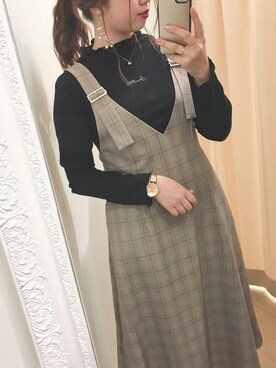かなみさん(レディース・156cm)の秋コーディネート
