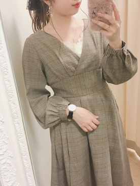 ワンピースを使った 忘年会 のレディース人気ファッションコーディネート Wear