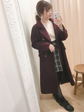 かなみさん(レディース・156cm)の冬コーディネート