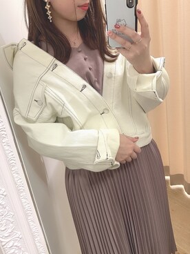 かなみさん（レディース・156cm）の冬コーディネート