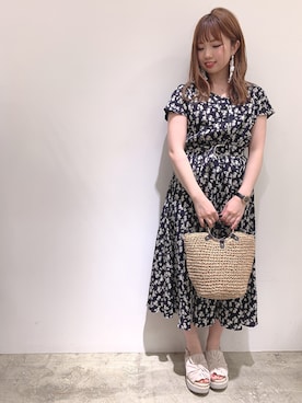 かなみさん（レディース・156cm）の春コーディネート