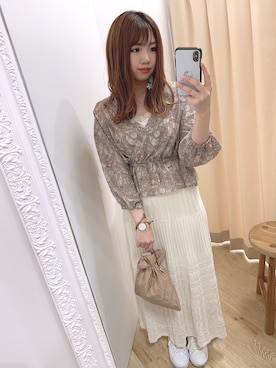 かなみさん(レディース・156cm)の春コーディネート