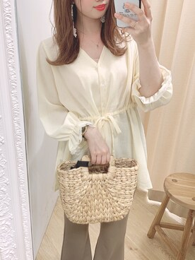 かなみさん(レディース・156cm)の夏コーディネート