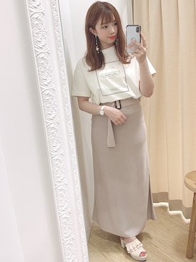 かなみさん（レディース・156cm）の夏コーディネート