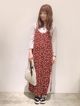 かなみさん（レディース・155cm）の夏コーディネート