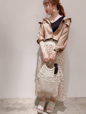 かなみさん(レディース・155cm)の夏コーディネート