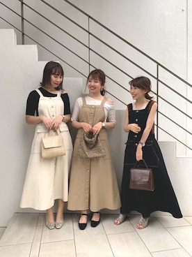 かなみさん（レディース・155cm）の夏コーディネート