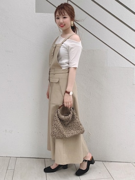 かなみさん（レディース・156cm）の夏コーディネート