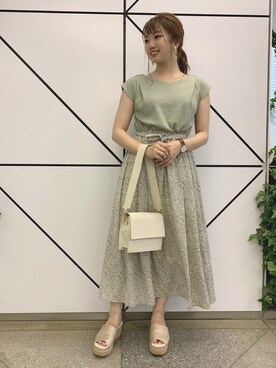 かなみさん(レディース・156cm)の夏コーディネート