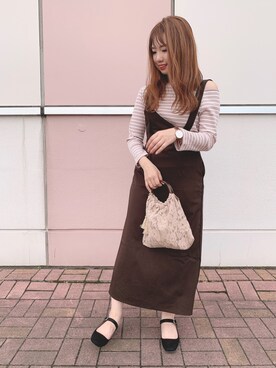 かなみさん（レディース・156cm）の夏コーディネート