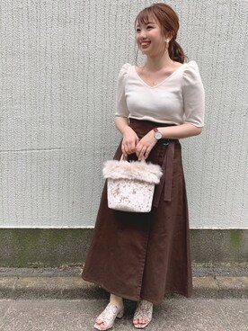 かなみさん(レディース・156cm)の夏コーディネート