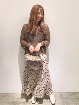 かなみさん（レディース・156cm）の秋コーディネート