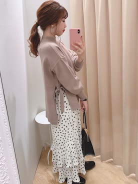 かなみさん（レディース・156cm）の秋コーディネート