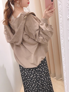 かなみさん（レディース・156cm）の秋コーディネート