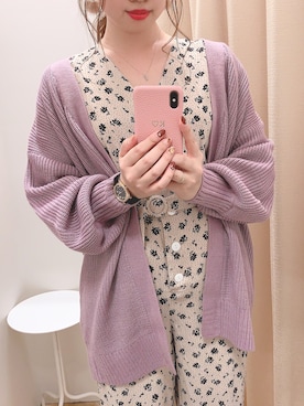 「natural couture（ナチュラルクチュール）のアイテム（オールインワン・サロペット）」を使った、かなみさん（レディース・156cm）の秋コーディネート