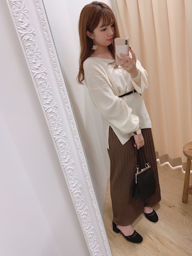 かなみさん(レディース・156cm)の秋コーディネート