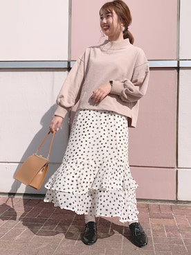 かなみさん（レディース・156cm）の秋コーディネート