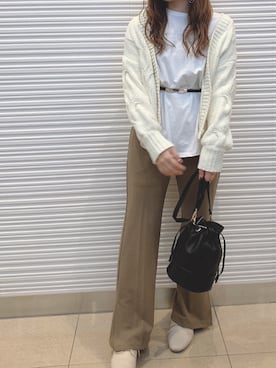 かなみさん(レディース・156cm)の冬コーディネート