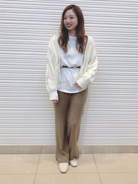 かなみさん(レディース・156cm)の冬コーディネート