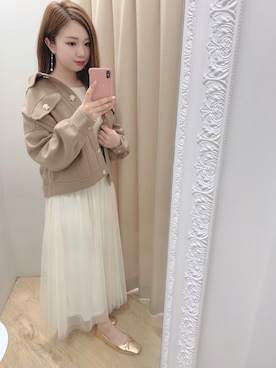 かなみさん（レディース・156cm）の冬コーディネート