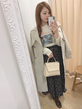 かなみさん（レディース・156cm）の冬コーディネート
