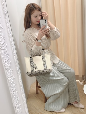 かなみさん(レディース・156cm)の春コーディネート