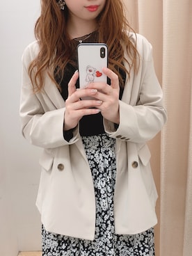 かなみさん（レディース・156cm）の春コーディネート