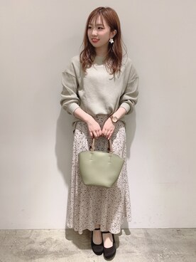 かなみさん(レディース・156cm)の春コーディネート