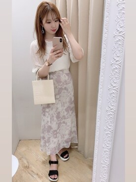 かなみさん（レディース・156cm）の夏コーディネート