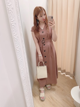 かなみさん（レディース・156cm）の夏コーディネート