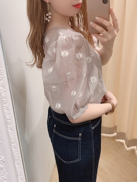 かなみさん（レディース・156cm）の夏コーディネート