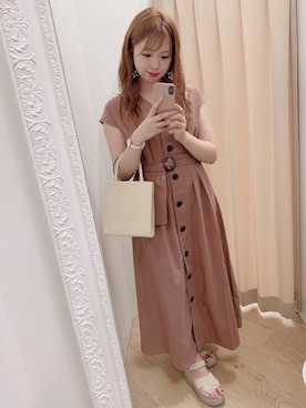 かなみさん（レディース・156cm）の夏コーディネート