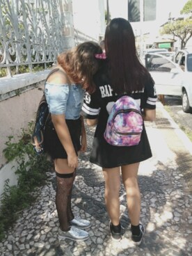 「ATMOSPHERE（アトモスフィア）のアイテム」を使った、liviangさん（レディース・161cm）の夏コーディネート