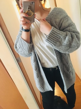 「アイテム（ピアス（両耳用））」を使った、ハイスト★ゼンさん（レディース・162cm・30代）の秋コーディネート