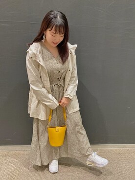 「骨格診断ストレート」｜「アイテム（ブルゾン）」を使った、haruさん（レディース・150cm）の秋コーディネート