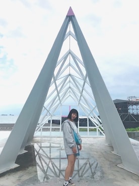 「WEEKEND(ER)（ウィークエンダー）のアイテム（ジャケット/アウター）」を使った、方力葳さん（レディース・160cm）の春コーディネート
