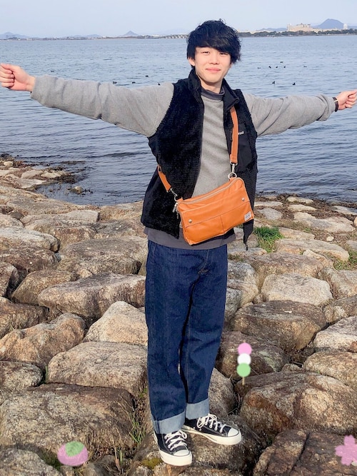 やまね 社会人コーデ Converseのスニーカーを使ったコーディネート Wear