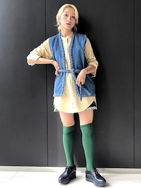 箕山さん（レディース・164cm）の秋コーディネート