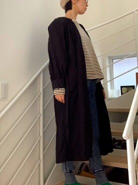 「AMBIDEX（アンビデックス）のアイテム（トップス）」を使った、ボルティモアさん（レディース・153cm）の春コーディネート