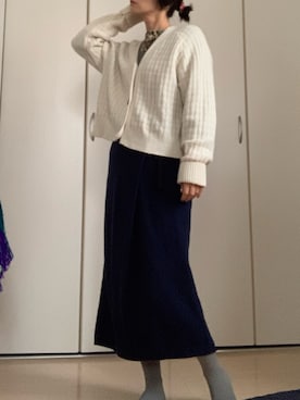 「eiπe （イーペ）のアイテム（トップス）」を使った、ボルティモアさん（レディース・153cm）の秋コーディネート