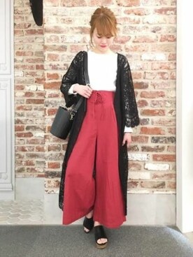 LOWRYS FARMスタッフさんのコーディネート