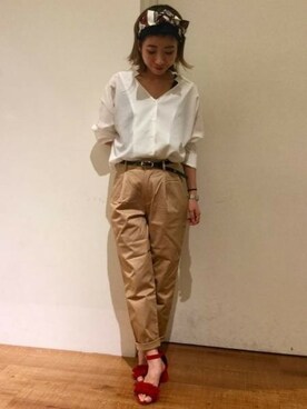 LOWRYS FARMスタッフさんのコーディネート