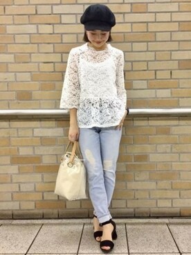 LOWRYS FARMスタッフさんのコーディネート