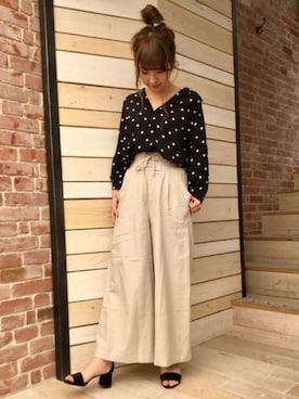 LOWRYS FARMスタッフさんのコーディネート