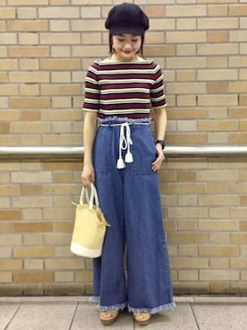 LOWRYS FARMスタッフさんのコーディネート