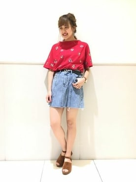 LOWRYS FARMスタッフさんのコーディネート