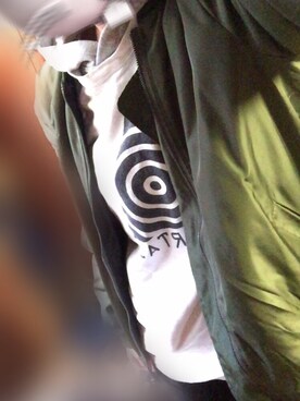「パーカー×Tシャツ」｜루나さん（レディース・158cm）の冬コーディネート